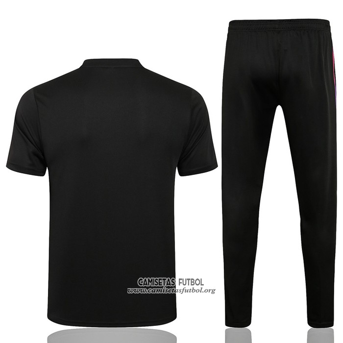 Chandal del Paris Saint-Germain Jordan Manga Corta 2021/2022 Negro